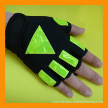Half Finger Reflective Traffic Safety Police Gloves